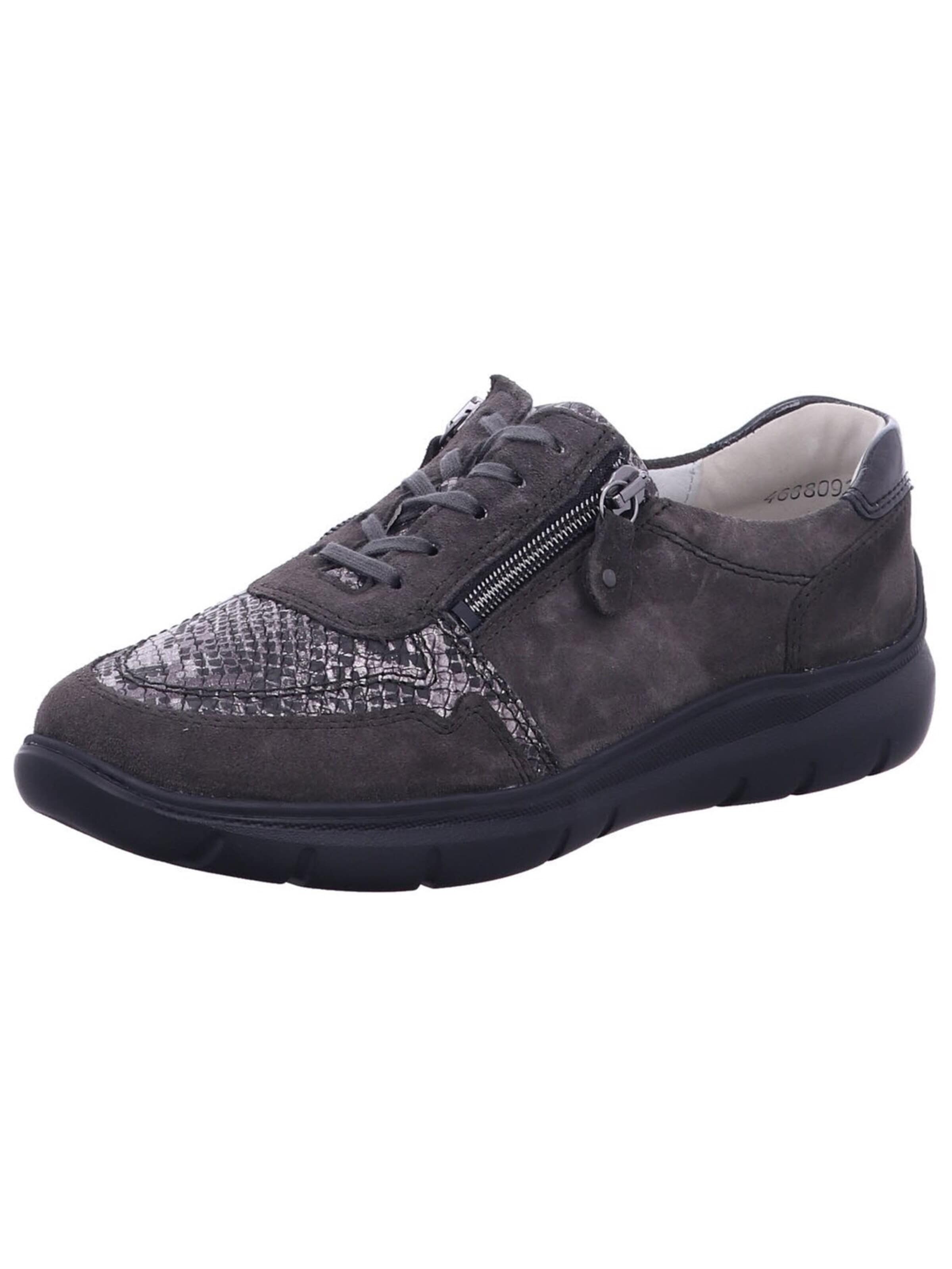 Chaussure à lacets '796002 314 052' WALDLÄUFER en gris : devant