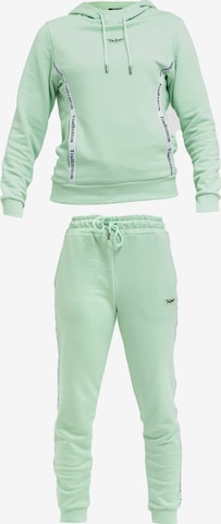 Tom Barron Sports Suit in Green: front