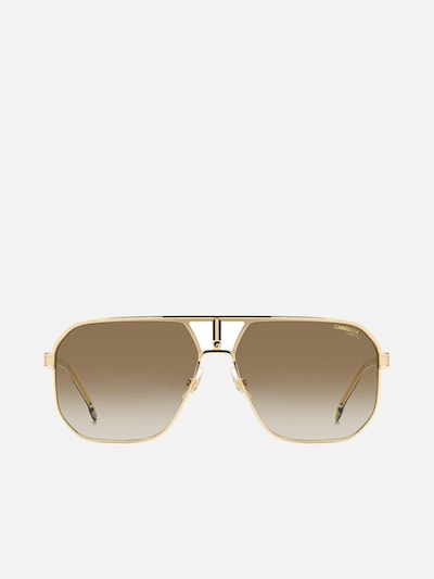 Carrera Lunettes de soleil en 62 en or, Vue avec produit