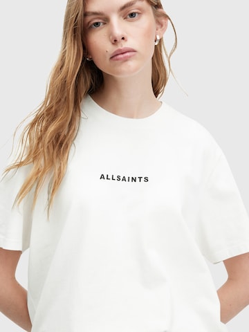 AllSaints T-shirt 'TOUR' i vit