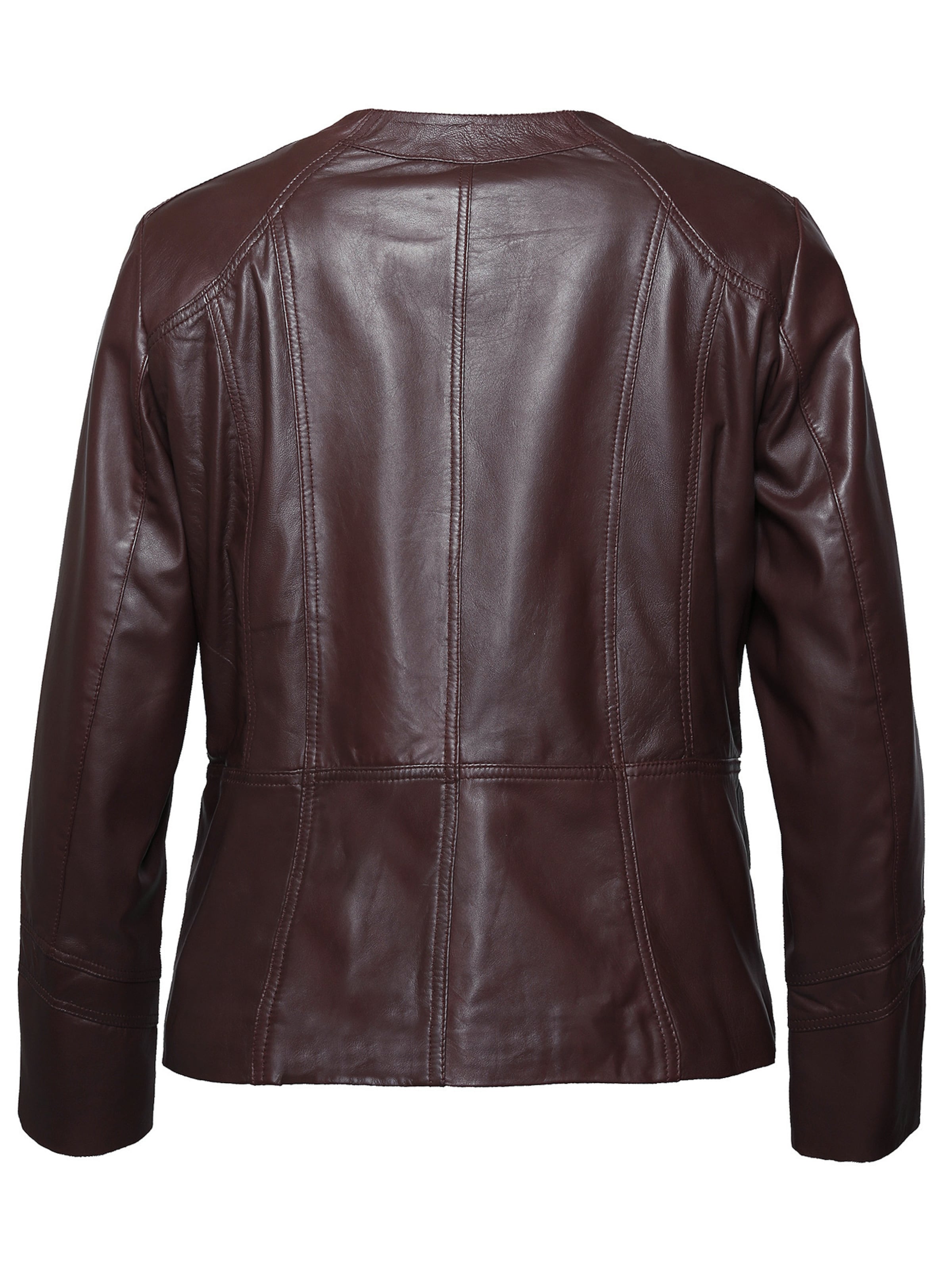 JCC Lederjacke in Rot