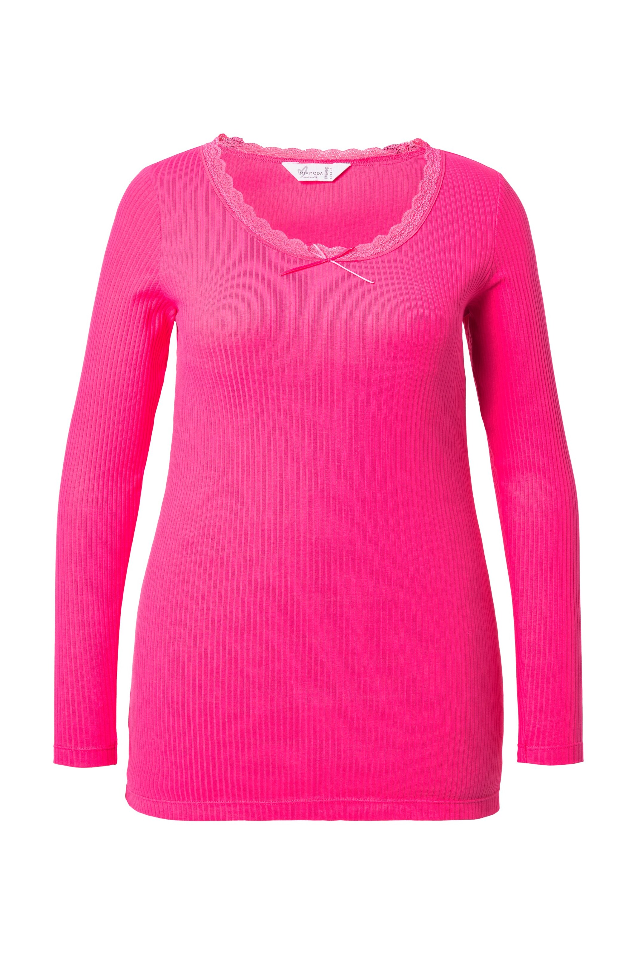 MIAMODA Shirt in Roze: voorkant