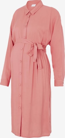 MAMALICIOUS Blousejurk in Roze: voorkant