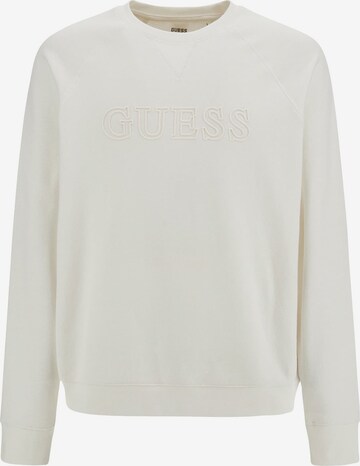 GUESS Sweatshirt in White: front