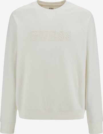 GUESS Sweatshirt in White: front