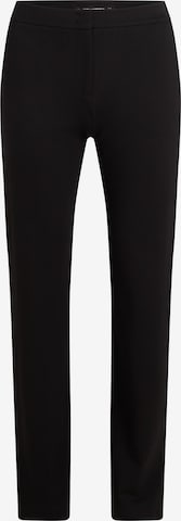 Regular Pantaloni de la Karl Lagerfeld pe negru: față
