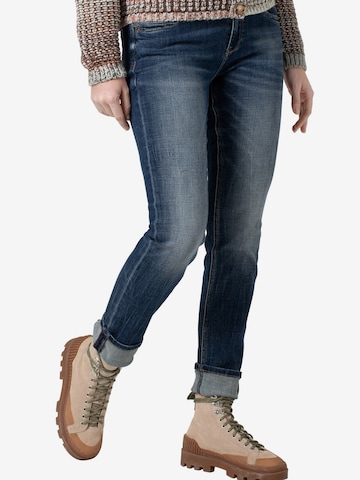 TIMEZONE Jeans 'Marah' in Blauw: voorkant