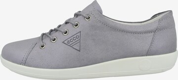 Chaussure de sport à lacets 'Soft 2.0' ECCO en gris