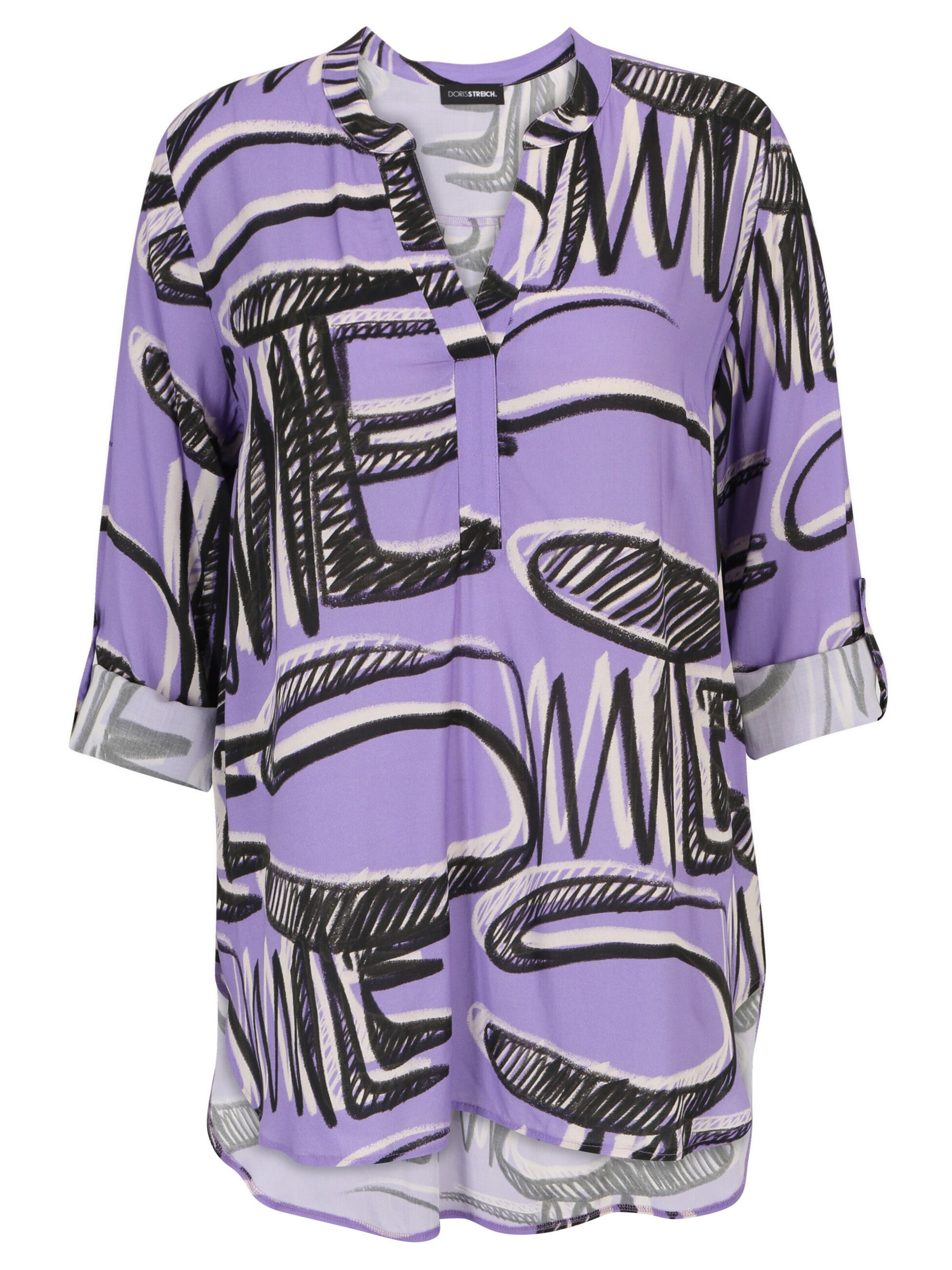 Doris Streich Blouse in Purple: front