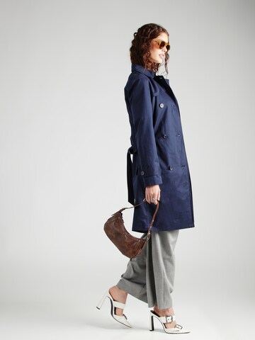 s.Oliver Between-Seasons Coat in Blue