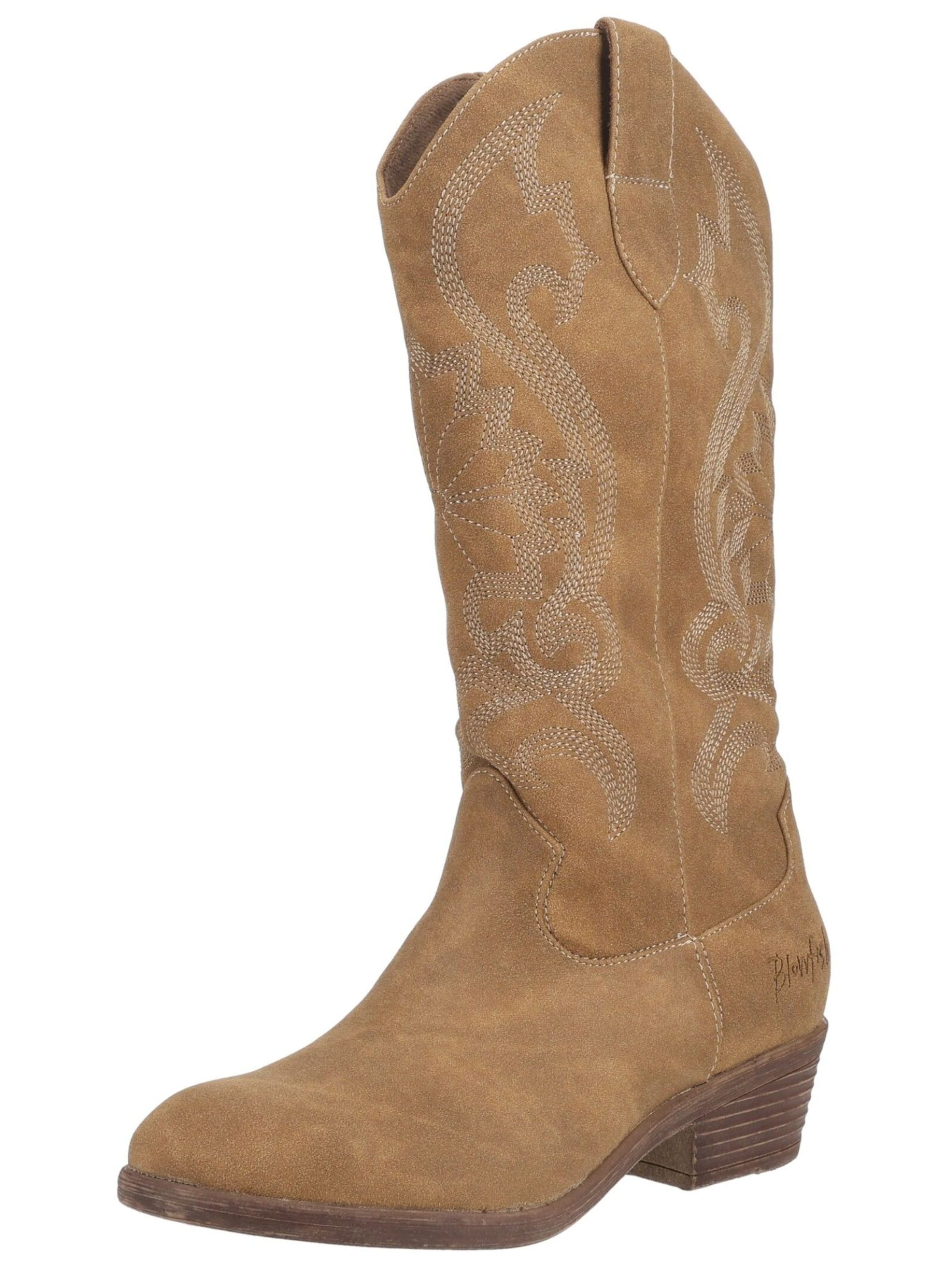 Blowfish Malibu Cowboylaarzen in Bruin: voorkant