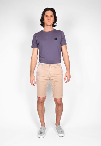 Le Temps Des Cerises Regular Pants in Beige