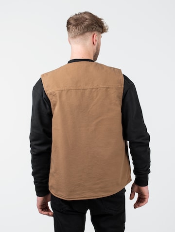 Carhartt WIP Vest ' Arbor' in Brown