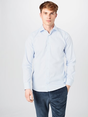 Coupe regular Chemise ETON en bleu : devant