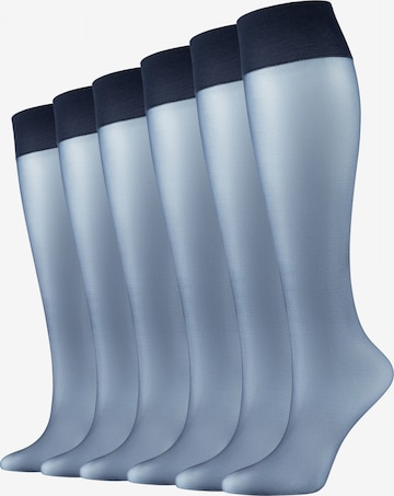 camano Fine Stockings '3D premium Natural 20DEN' in Blue: front