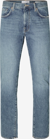 SELECTED HOMME Slimfit Jeans 'LEON' in Blauw: voorkant