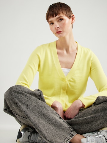 Cardigan ESPRIT en jaune