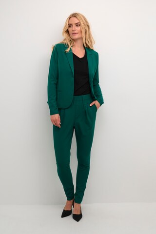 Skinny Pantalon à pince 'Jillian' Kaffe en vert