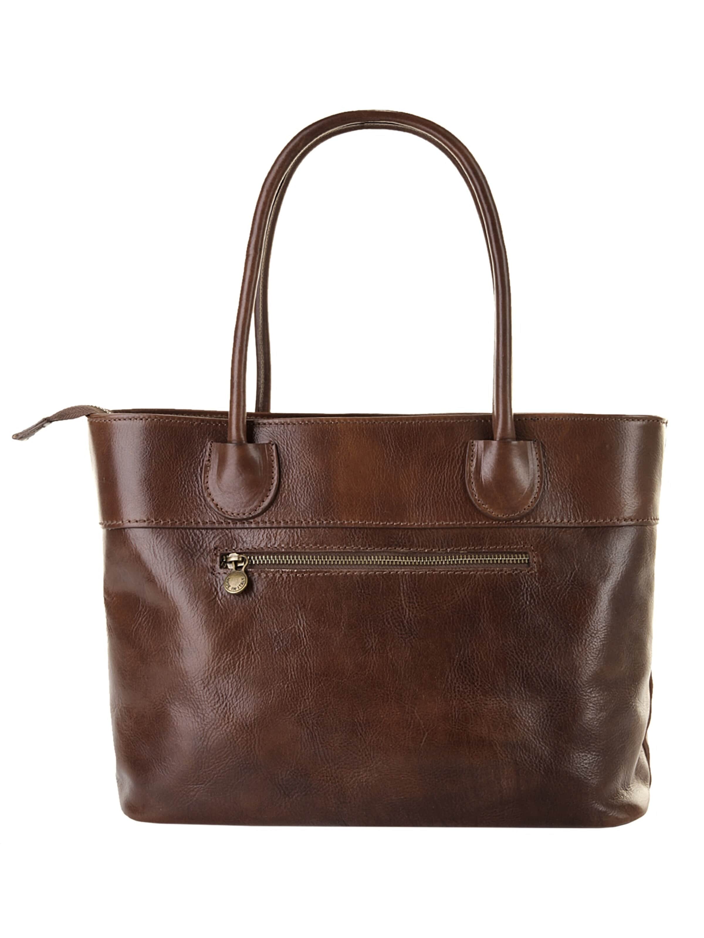 Cabas piké en marron