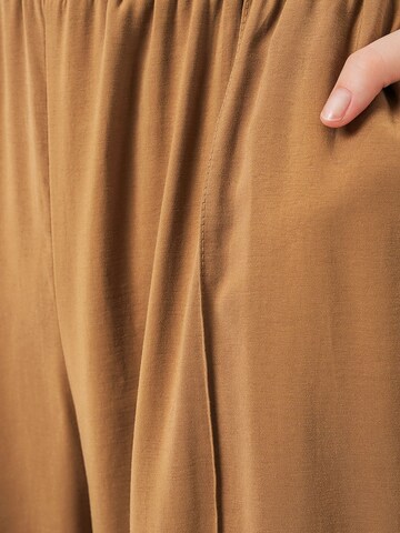 Wide leg Pantaloni di Bigdart in marrone