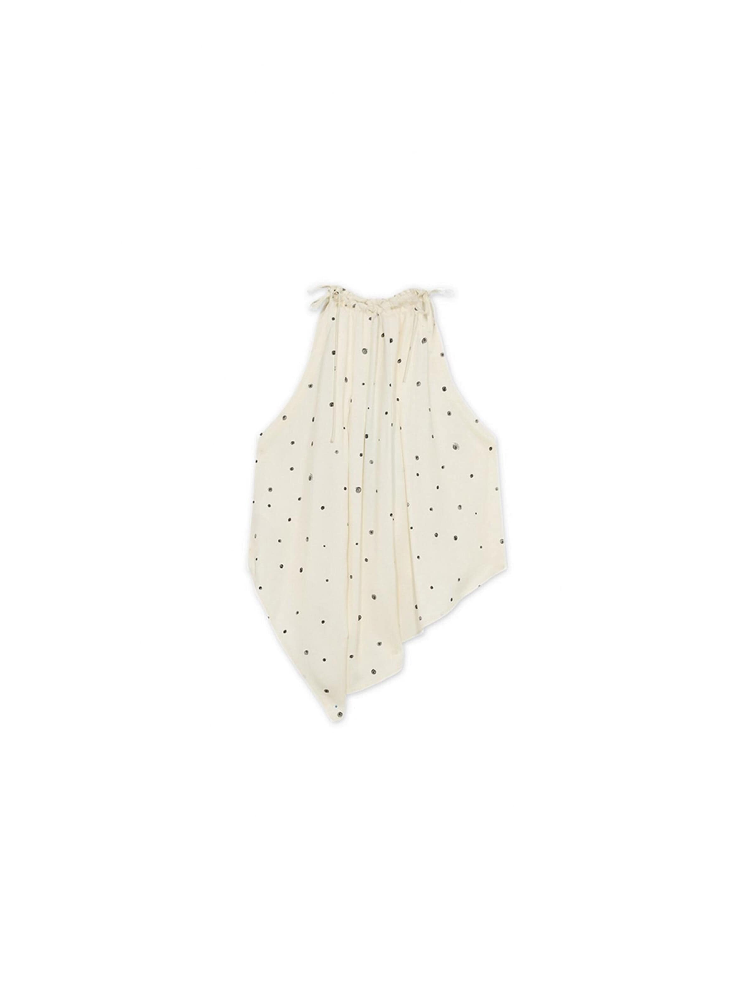 Trussardi Top in Wit: voorkant