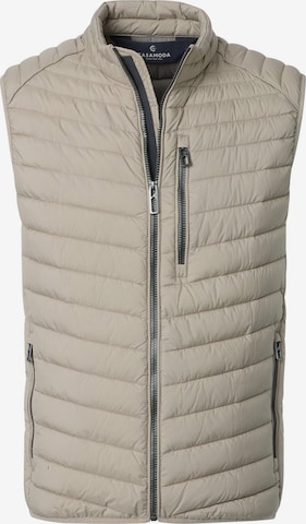 CASAMODA Weste 'Basic' in Beige: Vorderseite