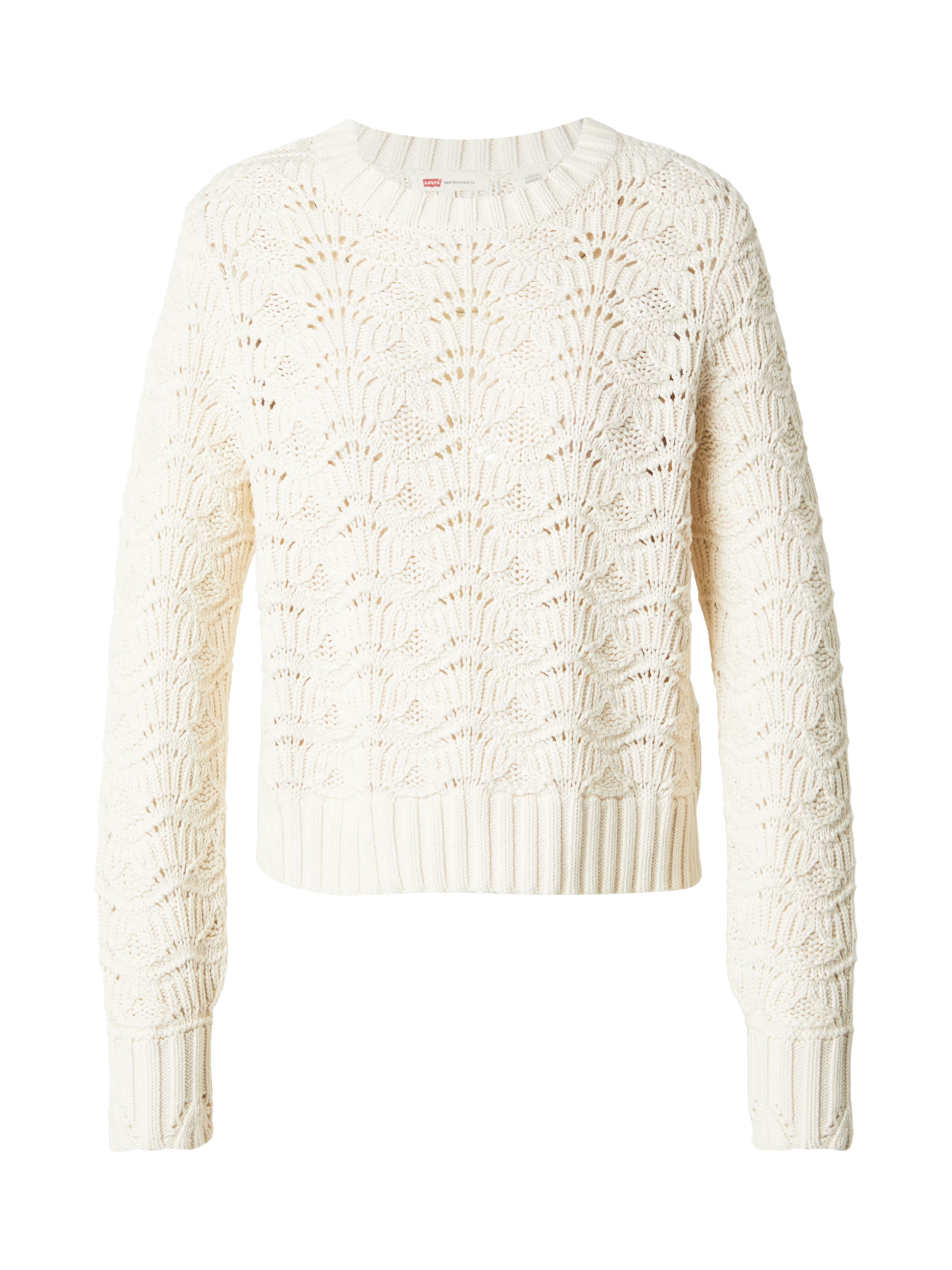 LEVI'S ® Pulóver 'Hope Crochet Pullover' - bézs: elől