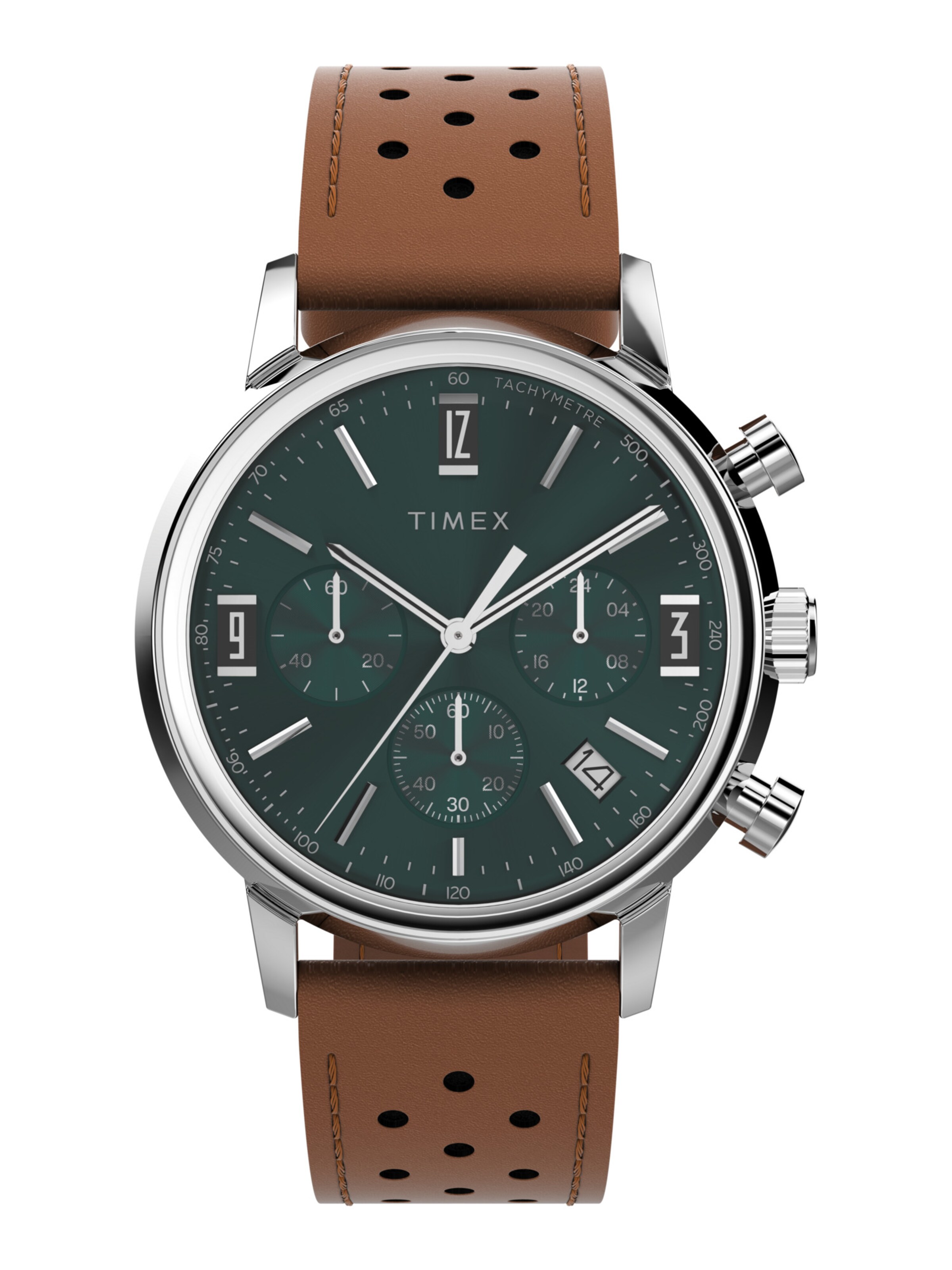 TIMEX Analoog horloge ' Marlin® ' in Bruin: voorkant