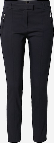 MORE & MORE Slim fit Trousers in Blue: front