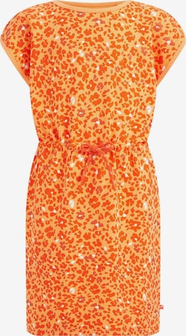 WE Fashion Dress in Orange: front