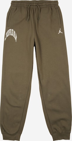 Jordan Zúžený Kalhoty – zelená: přední strana