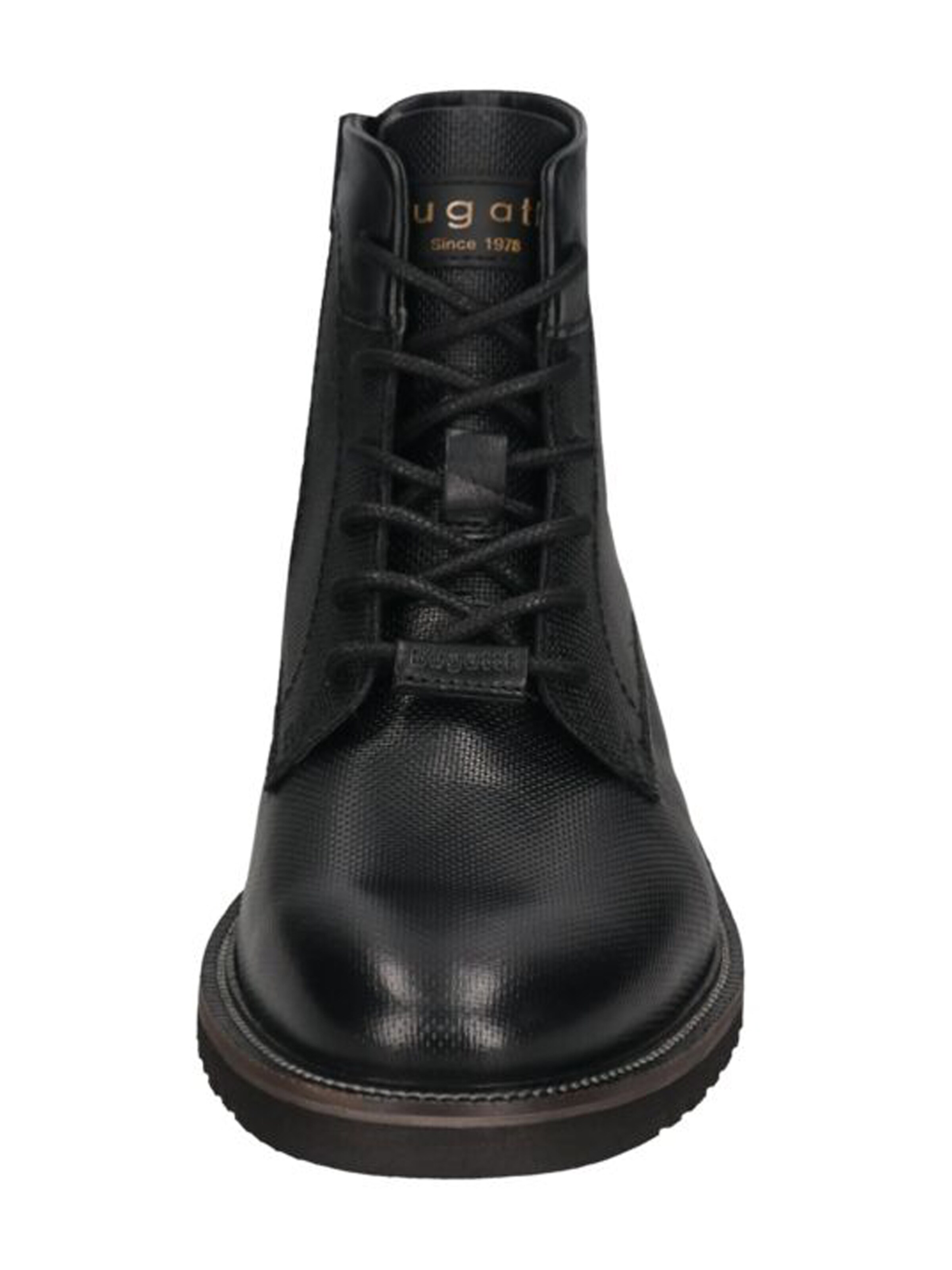 bugatti Fűzős csizma - fekete