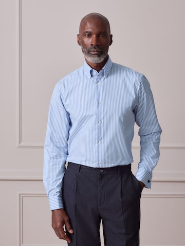 Next Regular fit Πουκάμισο σε μπλε: μπροστά