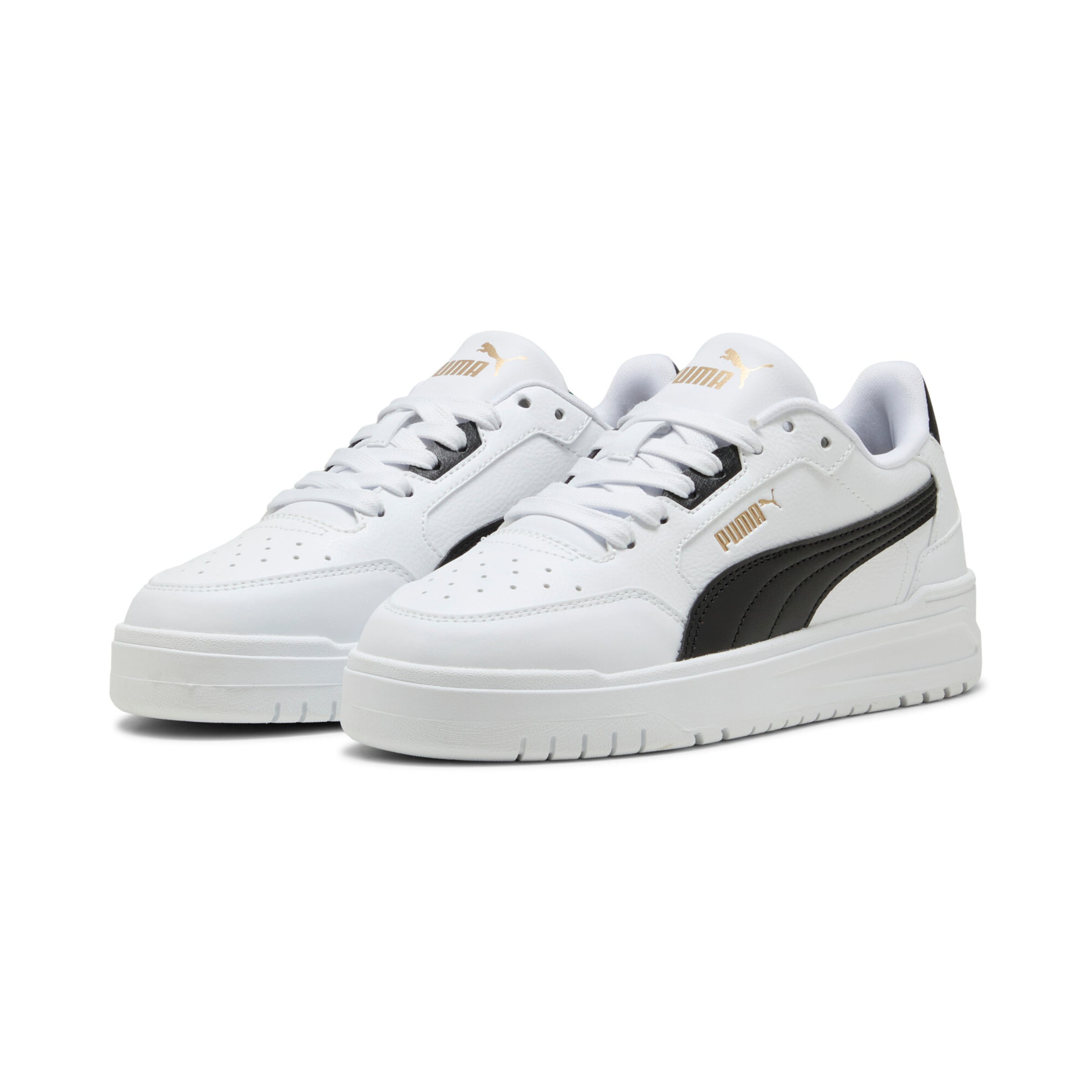 PUMA Platform trainers in White