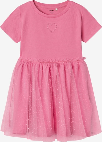 NAME IT Платье 'Harana' в Ярко-розовый: спереди