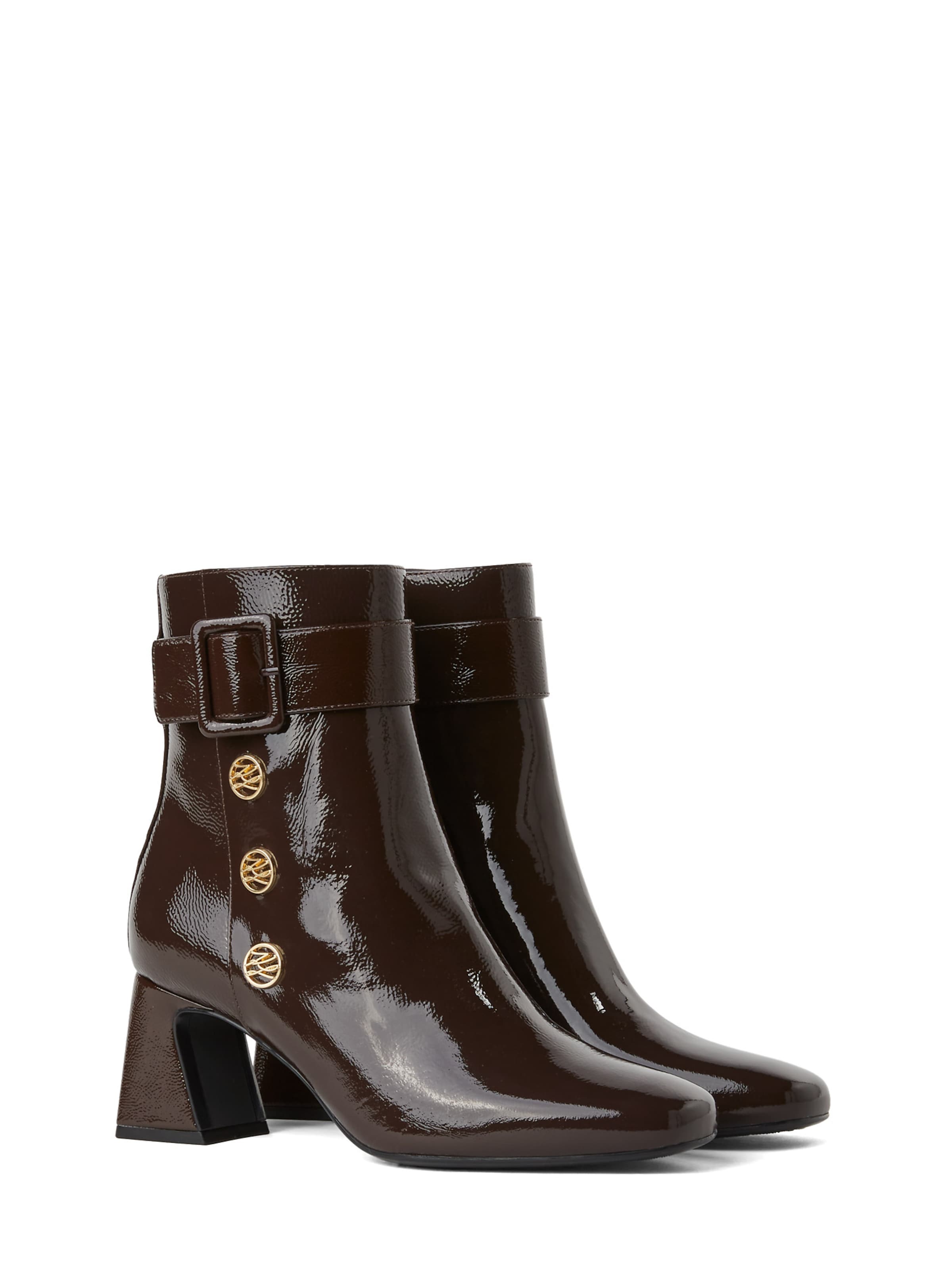 Karl Lagerfeld - Botines 'Beata' en marrón