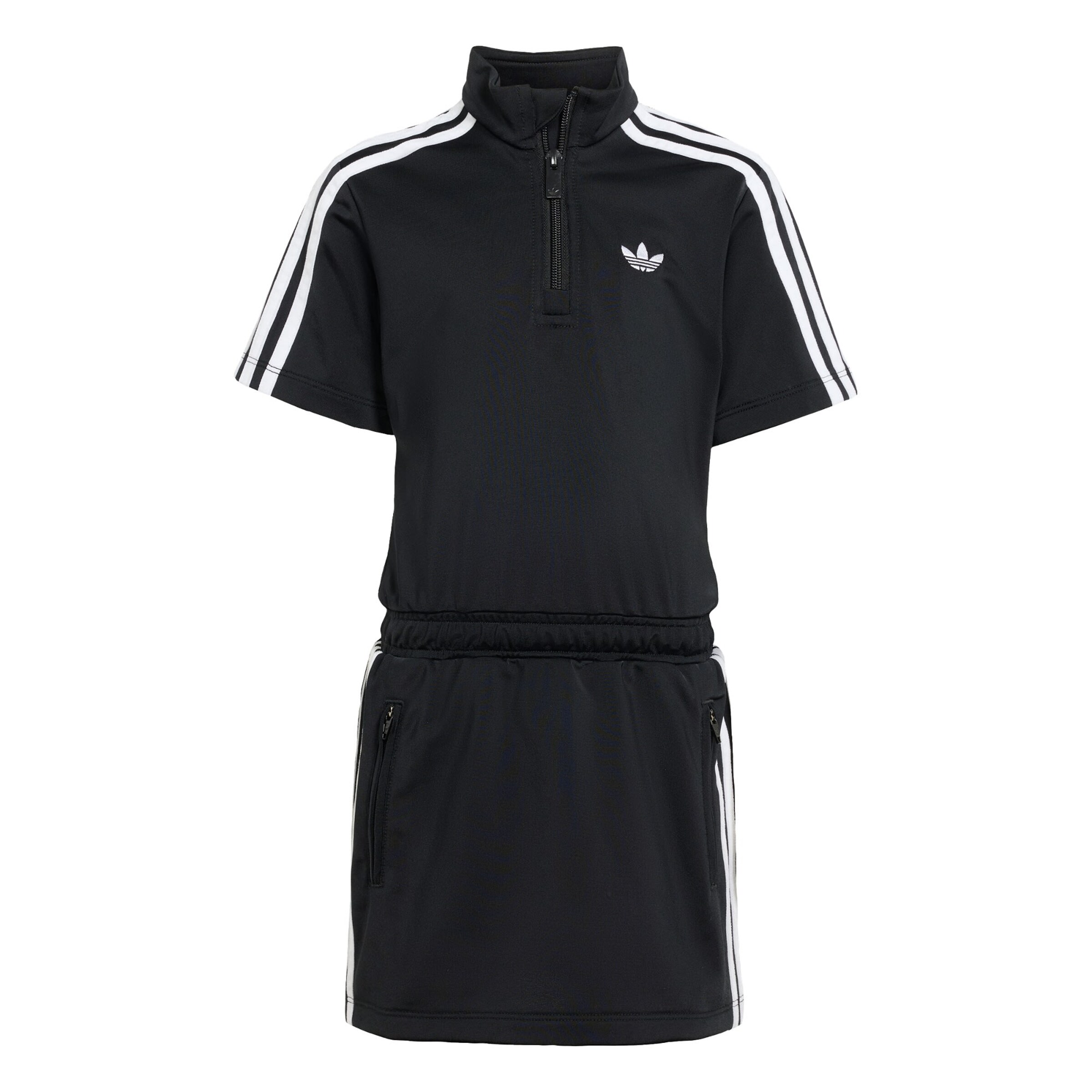 ADIDAS ORIGINALS - Vestido 'Firebird' en negro: frente