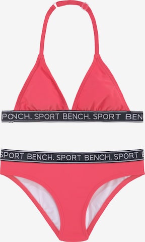 BENCH Triangel Bikini in Roze: voorkant