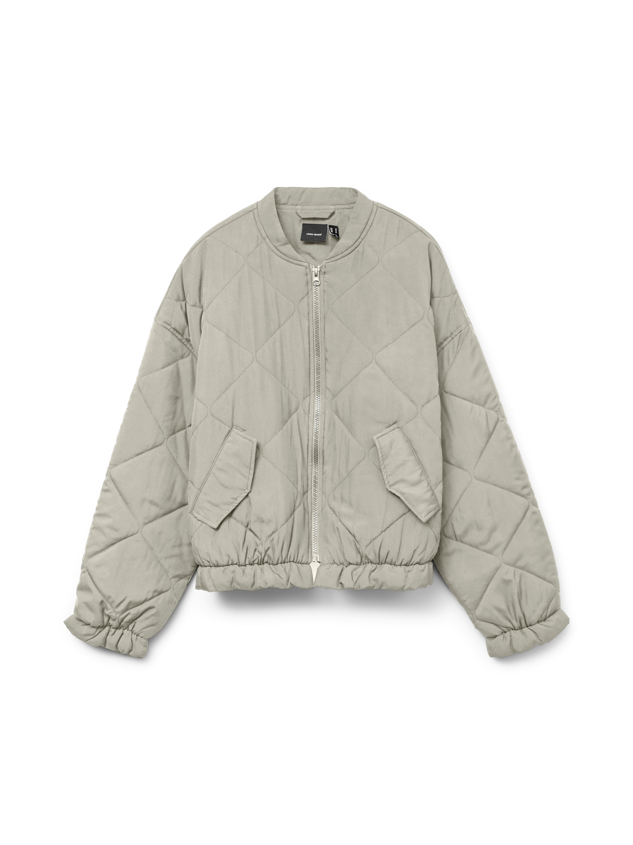 Veste mi-saison 'Yrsa' VERO MODA en gris : devant