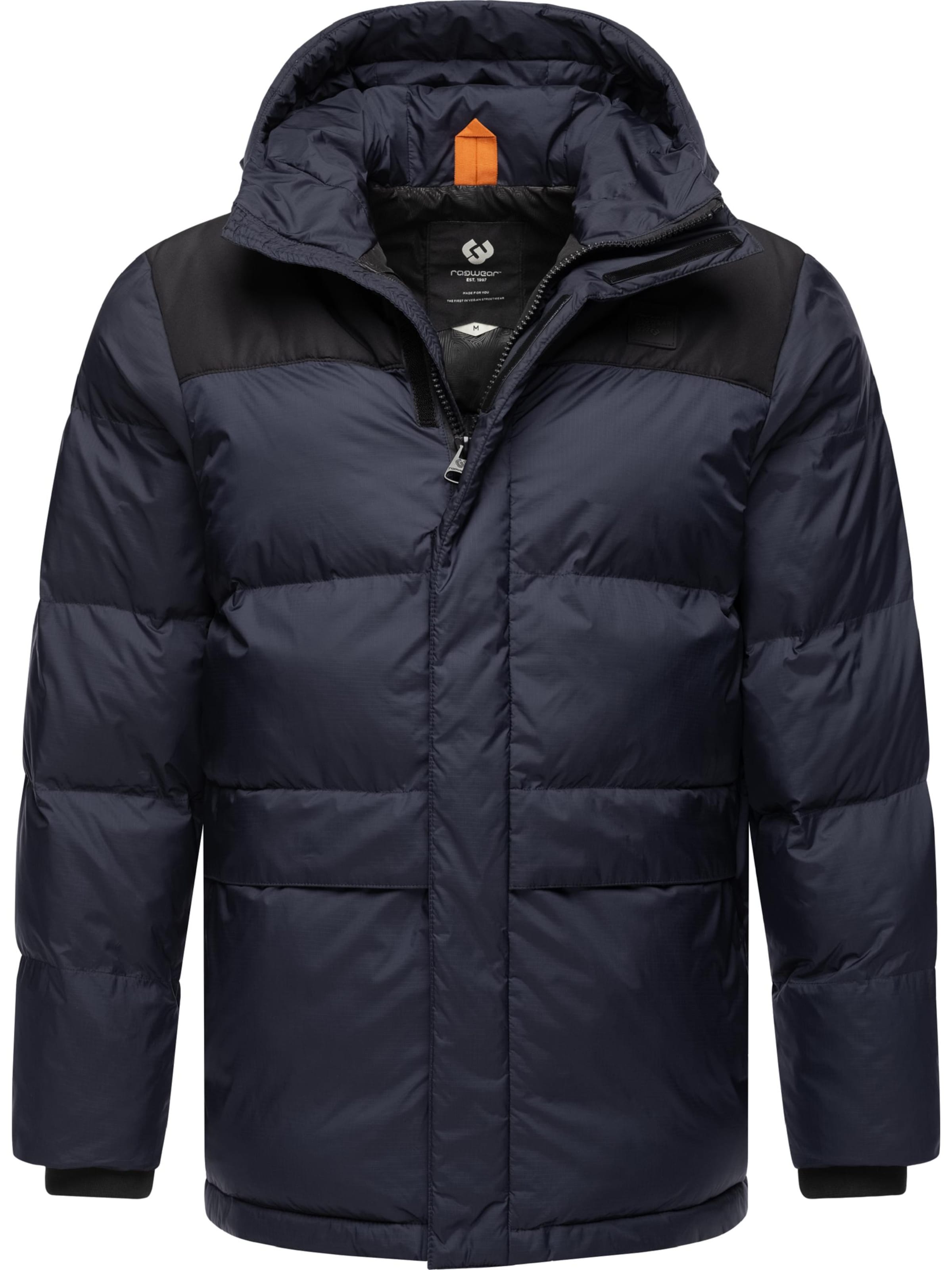 Ragwear Winter jacket 'Mikkesh' in Blue: front