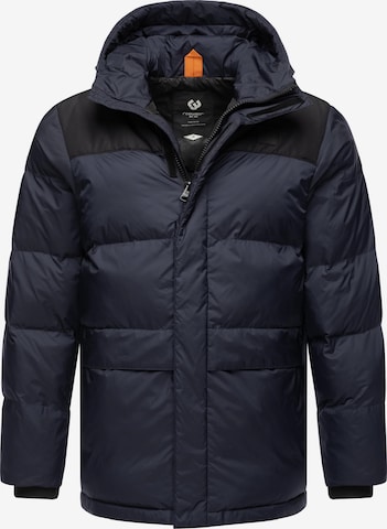 Giacca invernale 'Mikkesh' di Ragwear in blu: frontale