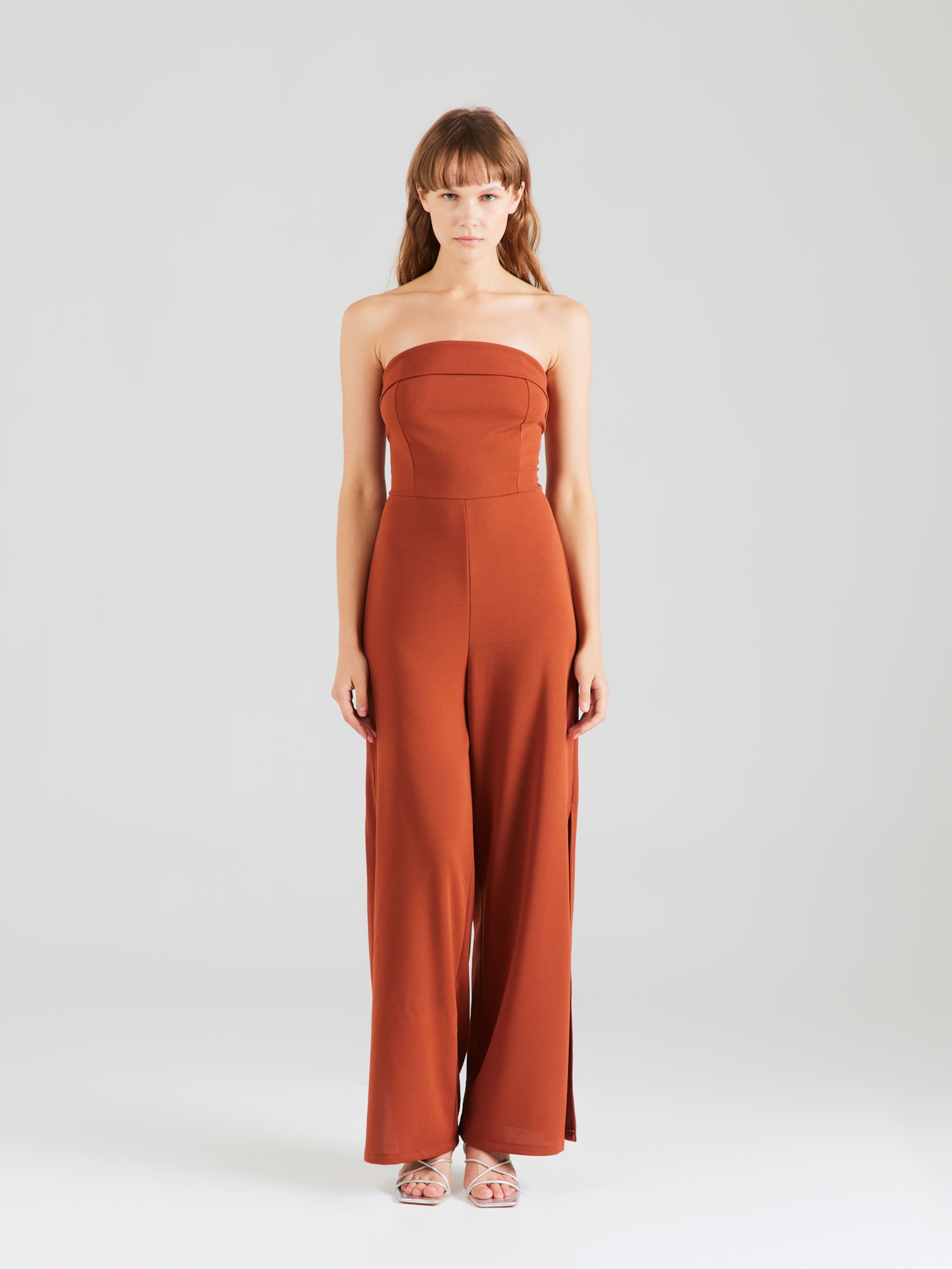 WAL G. Jumpsuit in Dark Orange ABOUT YOU