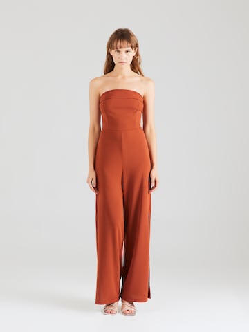 WAL G. Jumpsuit in Orange: front