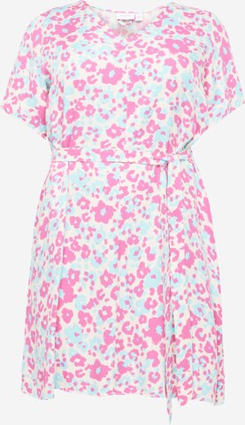 EVOKED Letné šaty 'Vish' - ružová: predná strana