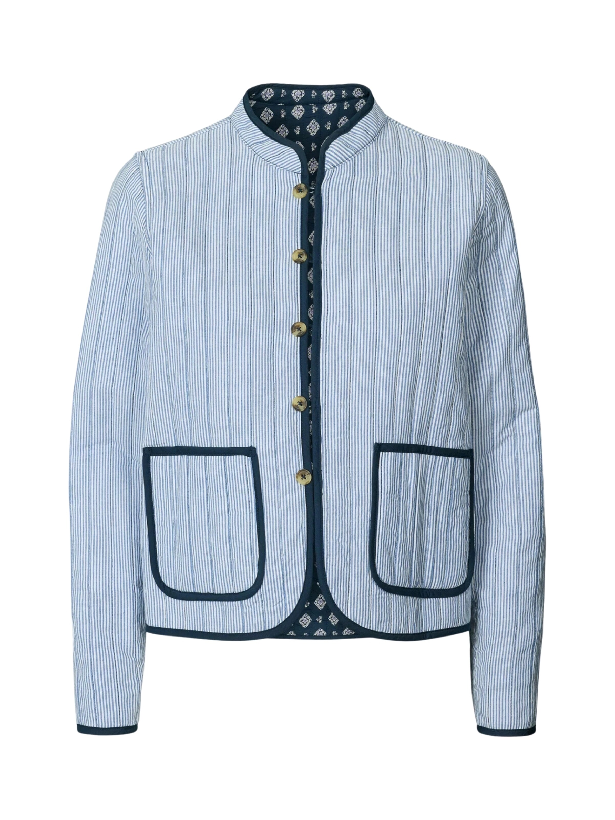 Noa Noa Tussenjas in Blauw: voorkant