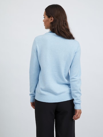 VILA Sweater 'Ril' in Blue