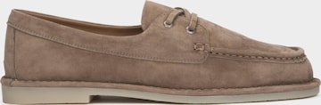 Estro Mockasin '202-24104-3' i beige: framsida