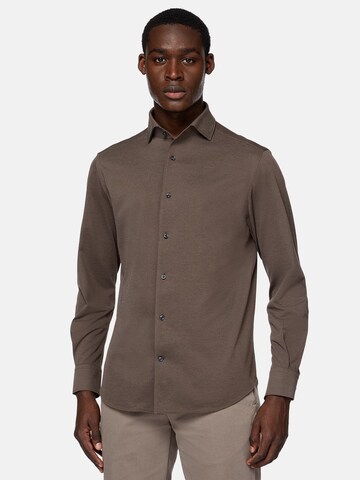 Boggi Milano Regular fit Ing - barna: elől