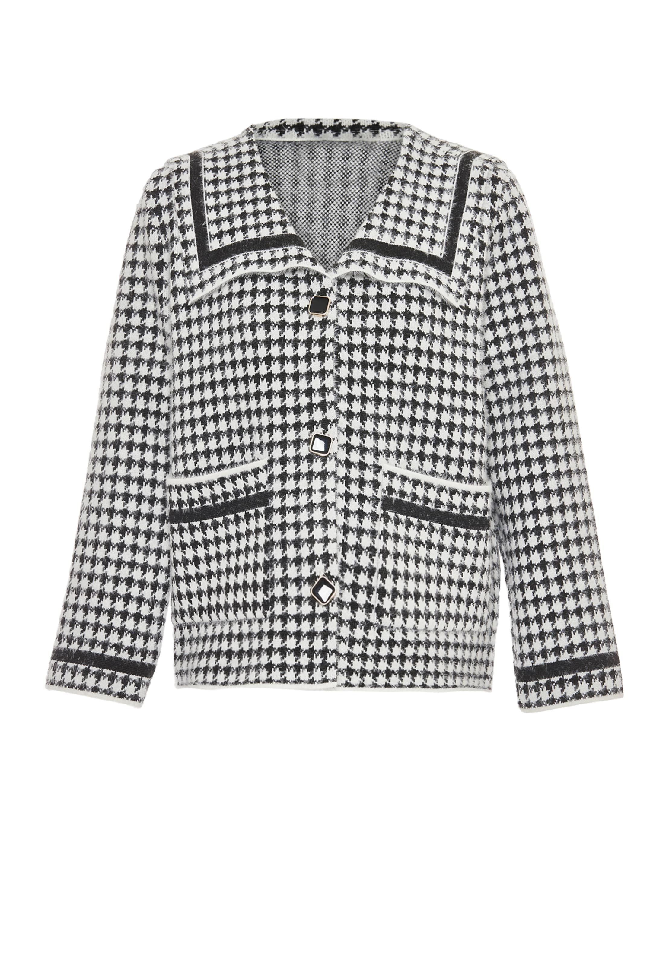 ALARY - Casaco de malha em preto: frente