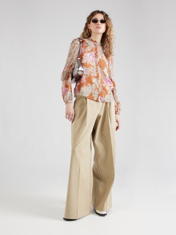 Twinset Bluse 'CAMICIA' in Braun